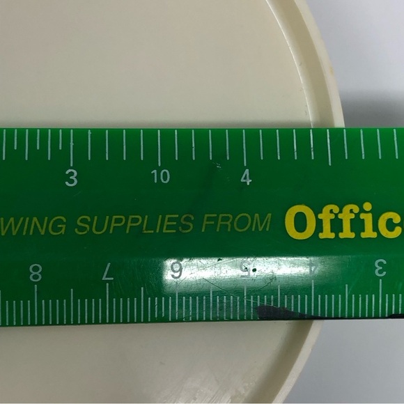 Vintage Pyrex Spice of Life Canister lid see n store glass plastic 0926 - Picture 8 of 10